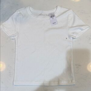 American Eagle Baby White T-Shirt